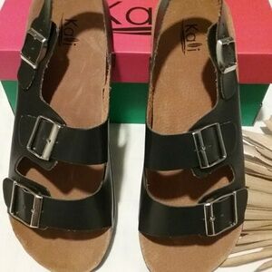 Brand new women's black sandals